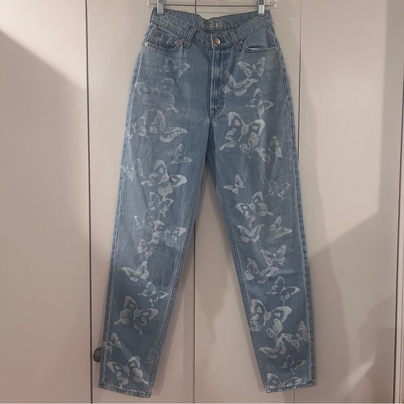 New MOTHER Butterfly Straight Jeans - Picture 10 of 13